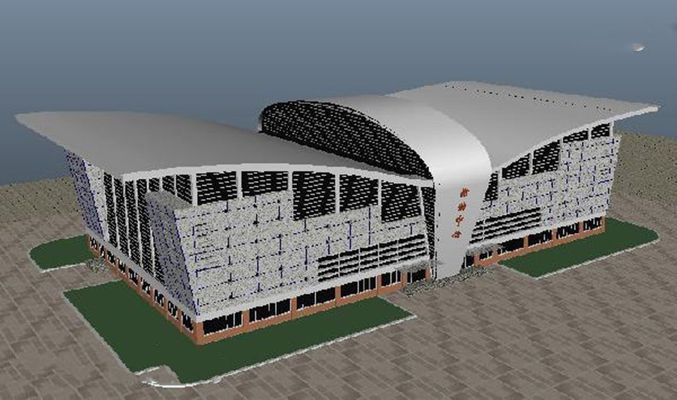 总投资7100万元！北京援疆墨玉县体育馆正式投入使用(图1)