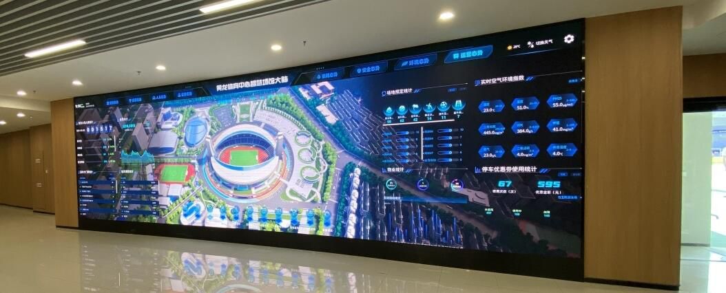 2023坭小学校体育馆智能化总平面图dwg(图1)