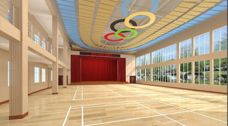 室内体育馆建筑设计(图1)